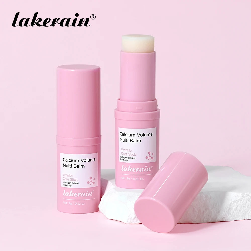 Calcium Volume Multi Balm and Eye Wrinkle Cream Stick for Daily Skin Care