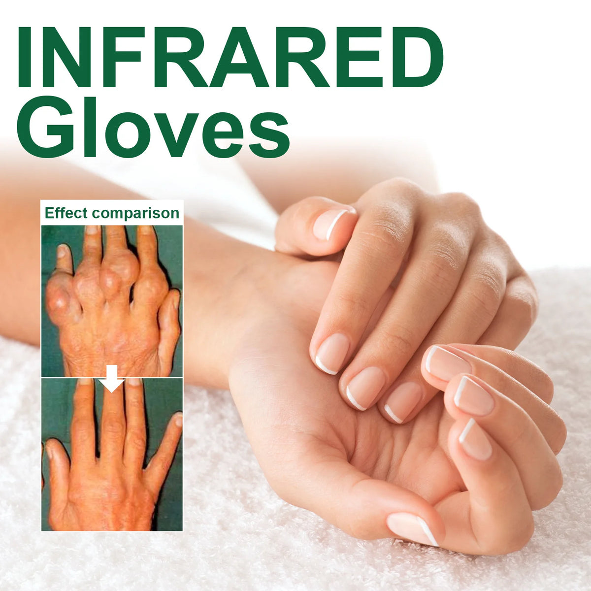 Magnetic Arthritis Gloves and Compression Hand Support for Daily Pain Relief