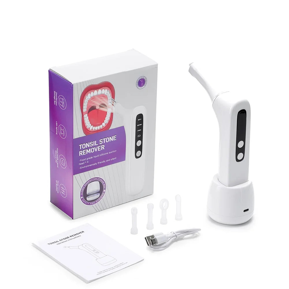 Tonsil Stone Remover and Oral Vacuum Tool for Clearing Bad Breath at Home - 24