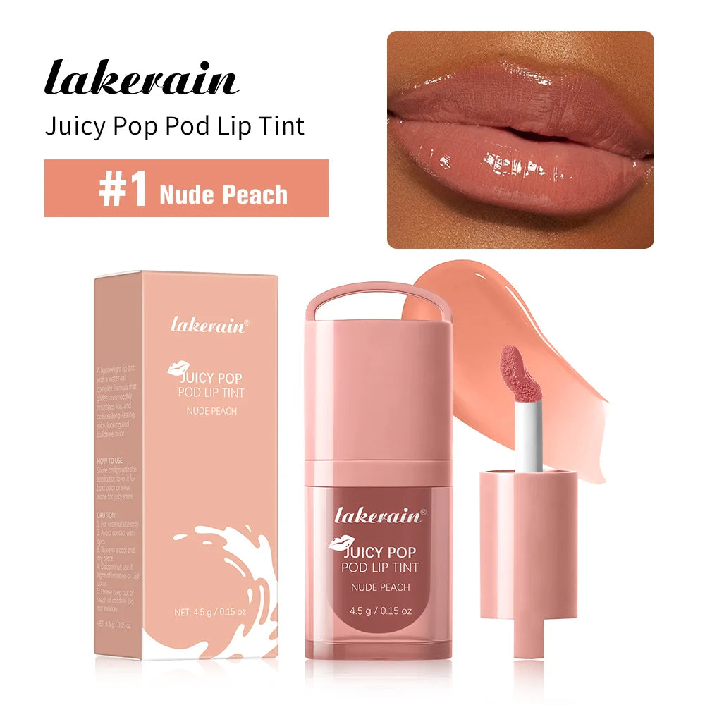 Juicy Pop Pod Lip Tint and Moisturizing Gloss for Daily Hydrating Makeup - 24