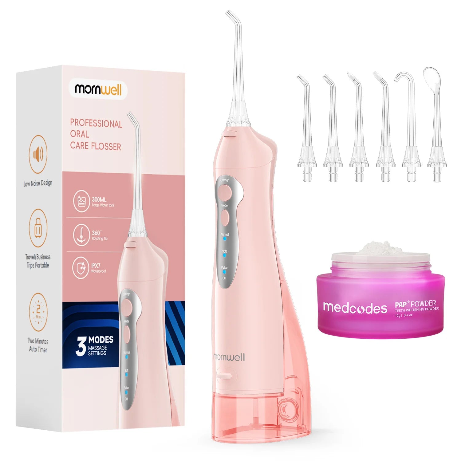 Cordless Water Flosser and Portable Oral Irrigator for Daily Dental Hygiene Routine - 16