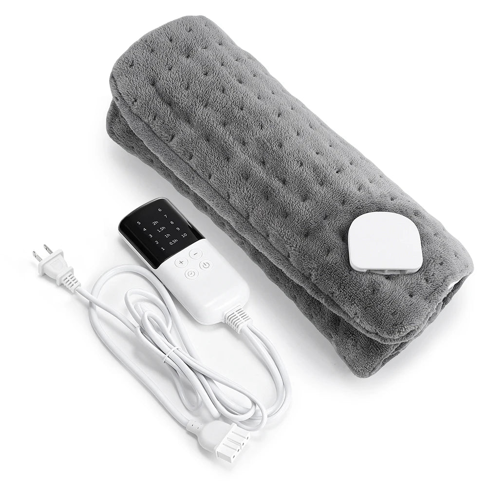 Electric Heating Pad and Thermal Warming Mat for Home and Office Pain Relief Sessions