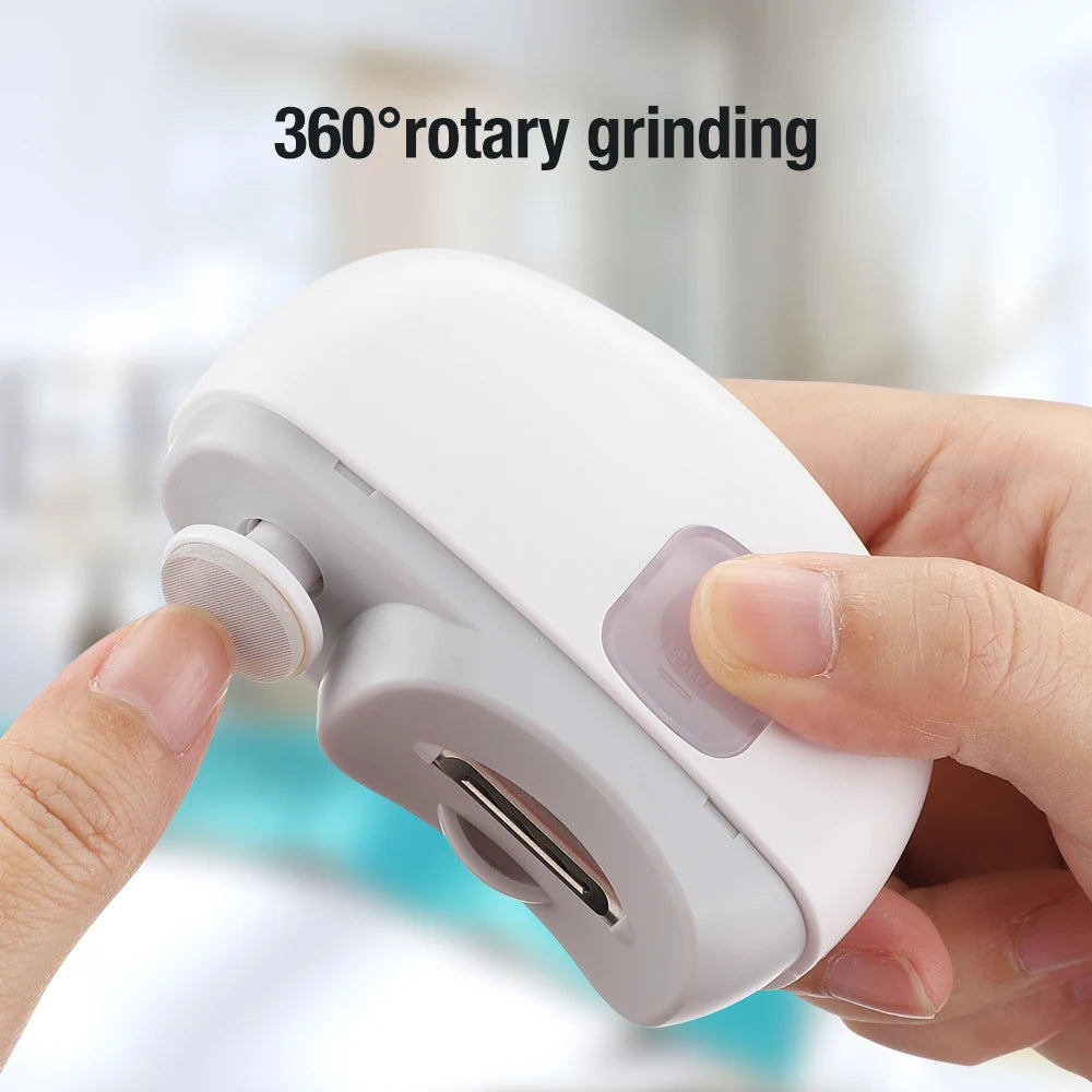 Electric Nail Clipper and Automatic Fingernail Trimmer for Seniors and Children - 5