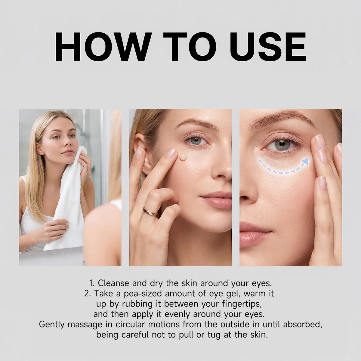 Lift Eye Cream and Firming Essence for Younger Looking Eyes and Daily Care