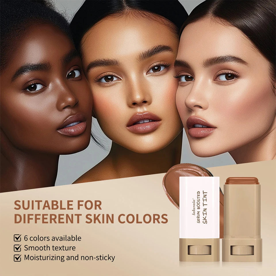 Foundation Stick and Pressed Powder Set for Daily Makeup and Holiday Gifting - 9