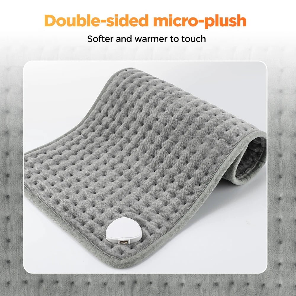Electric Heating Pad and Thermal Warming Mat for Home and Office Pain Relief - 9