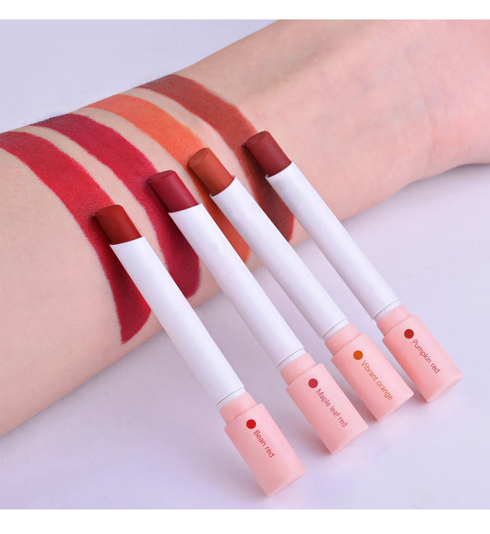 Matte Lipstick Set and Velvet Lip Tint for Daily Makeup and Special Occasions