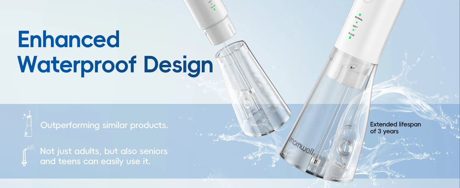 Portable Water Flosser and Oral Irrigator for Daily Teeth Cleaning Routine - 10