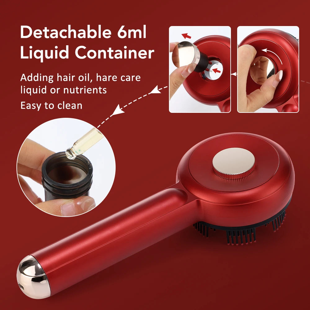 Electric Scalp Massager and Hair Growth Comb for Daily Scalp Care Relaxation