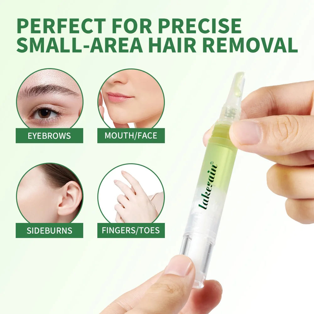 Eyebrow Wax Wand and Facial Hair Remover for Salon Quality Brows at Home