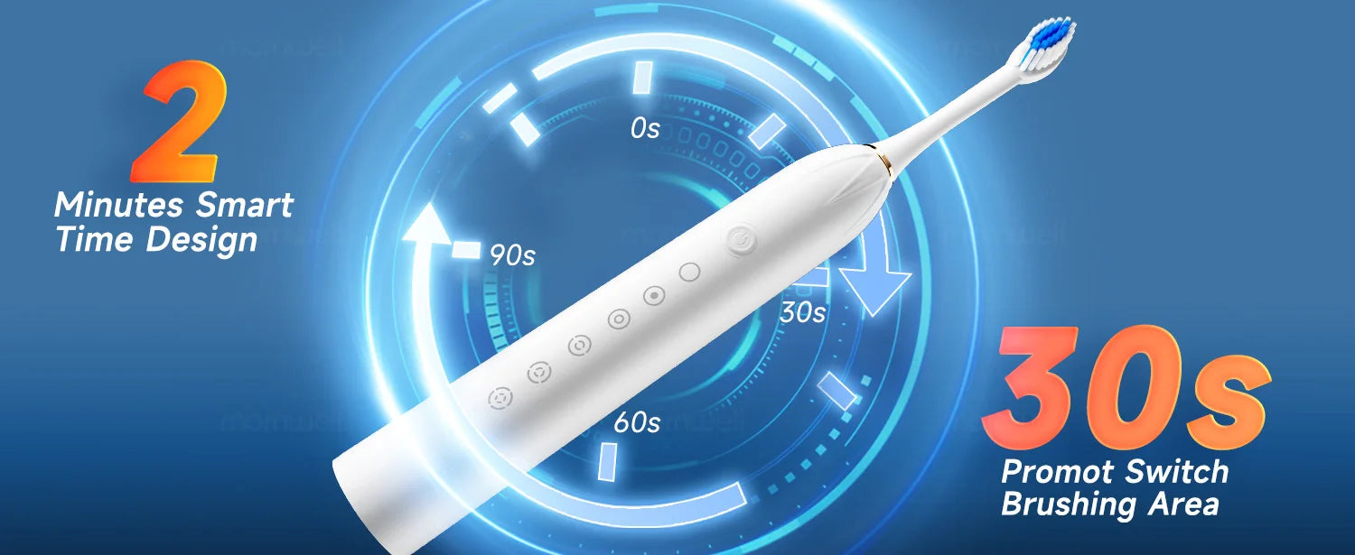 Sonic Electric Toothbrush and Rechargeable Oral Care Tool for Daily Cleaning - 14