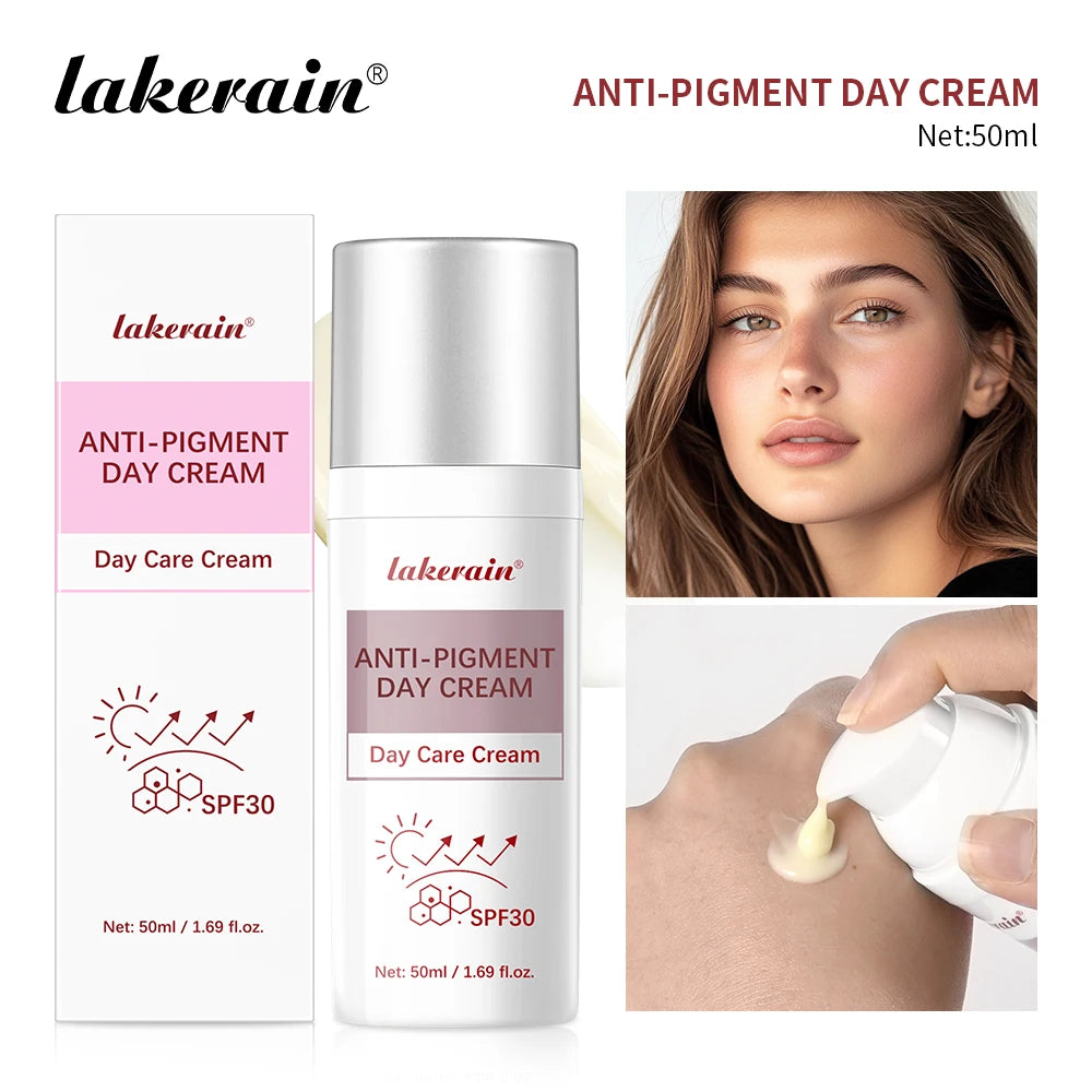 Anti Pigment Day Cream and Moisturizing Sun Protection for Daily Face Skincare - 18