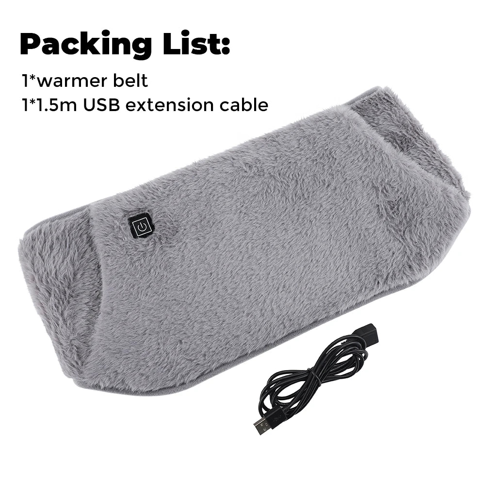 Electric Heating Pad and Thermal Warming Belt for Winter Body Pain Relief