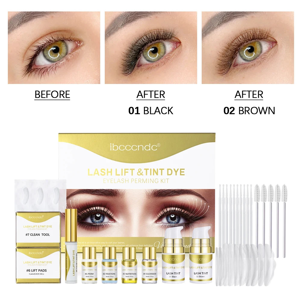 Brow Lamination and Eyebrow Tinting Kit for Professional Salon Results at Home - 31