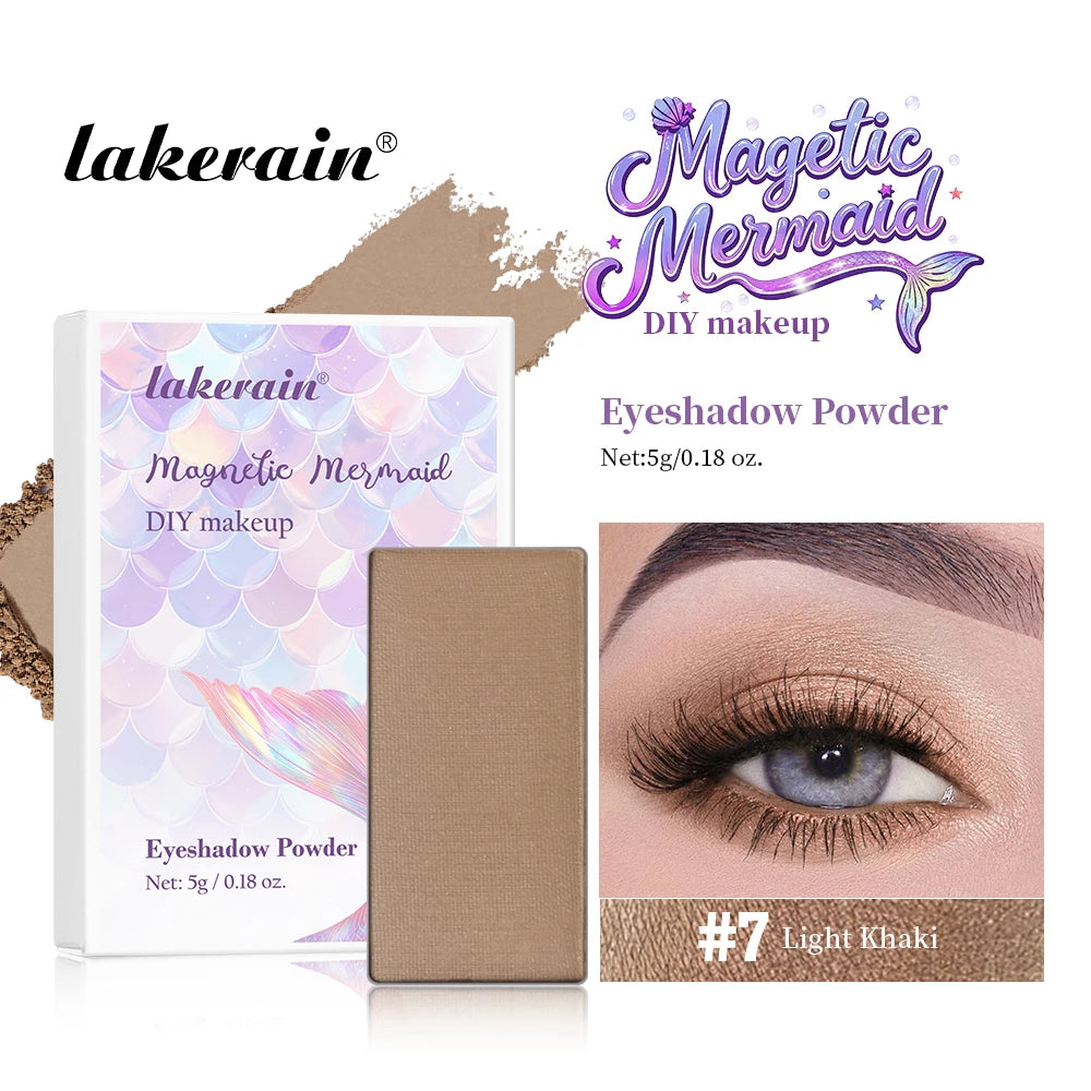 Magnetic Mermaid Makeup Palette and Eyeshadow Kit for Professional Artists and Daily Use