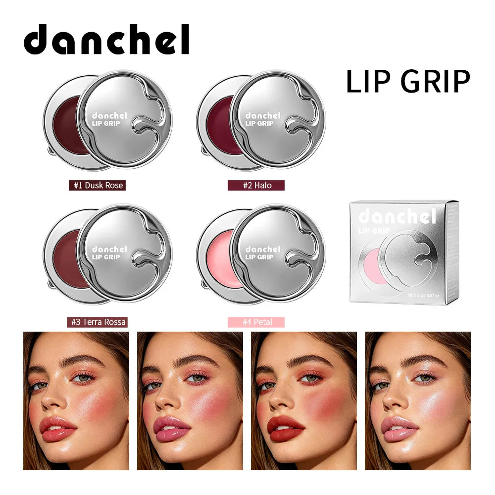 Lip Grip Moisturizing Cream and Natural Blush for Daily Makeup Routine - 2