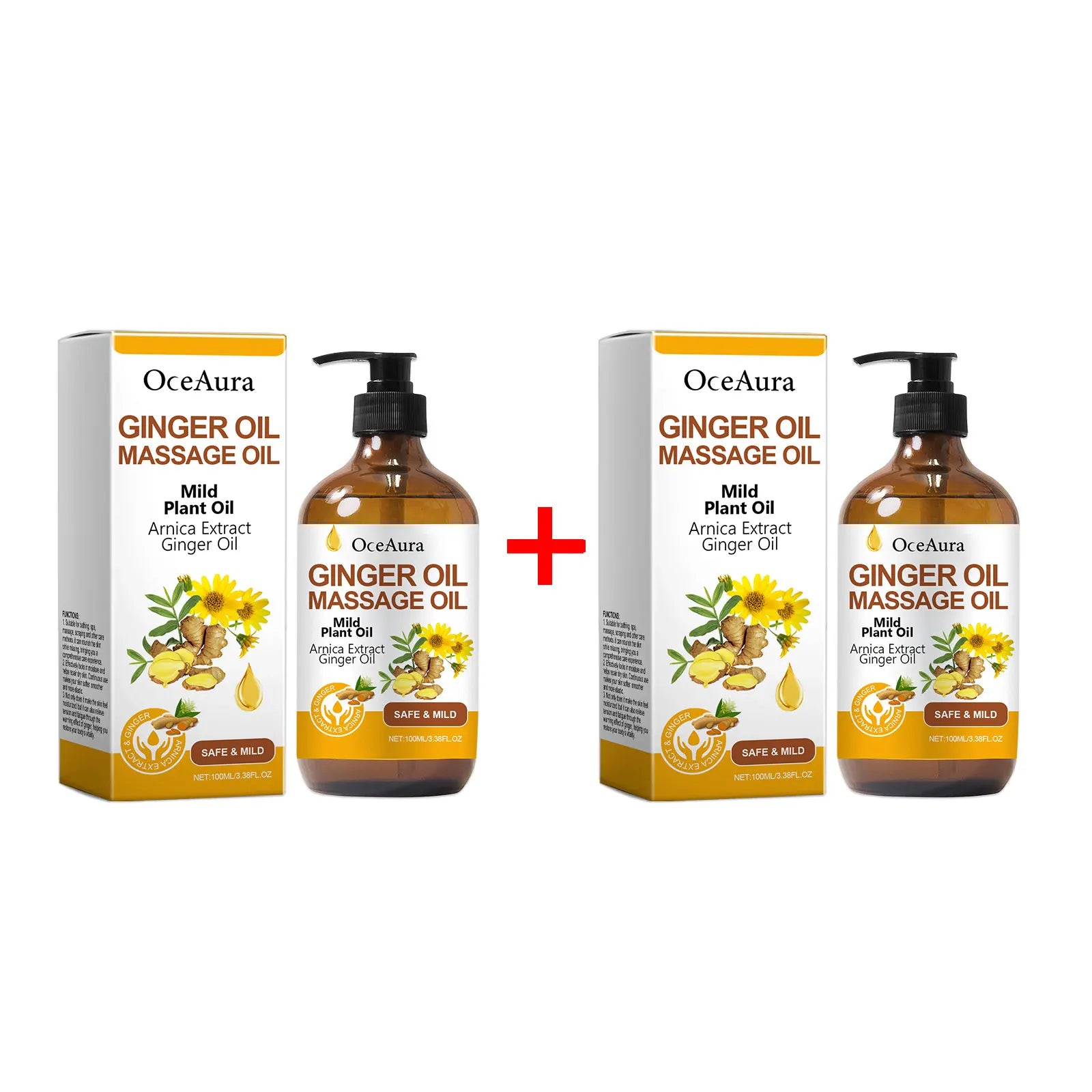 Ginger Massage Oil and Body Relaxing Essential Oil for Skin Nourishing Therapy - 7
