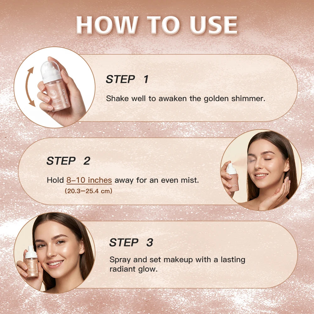 Luminous Setting Spray and Hydrating Makeup Mist for a Radiant Dewy Finish - 11