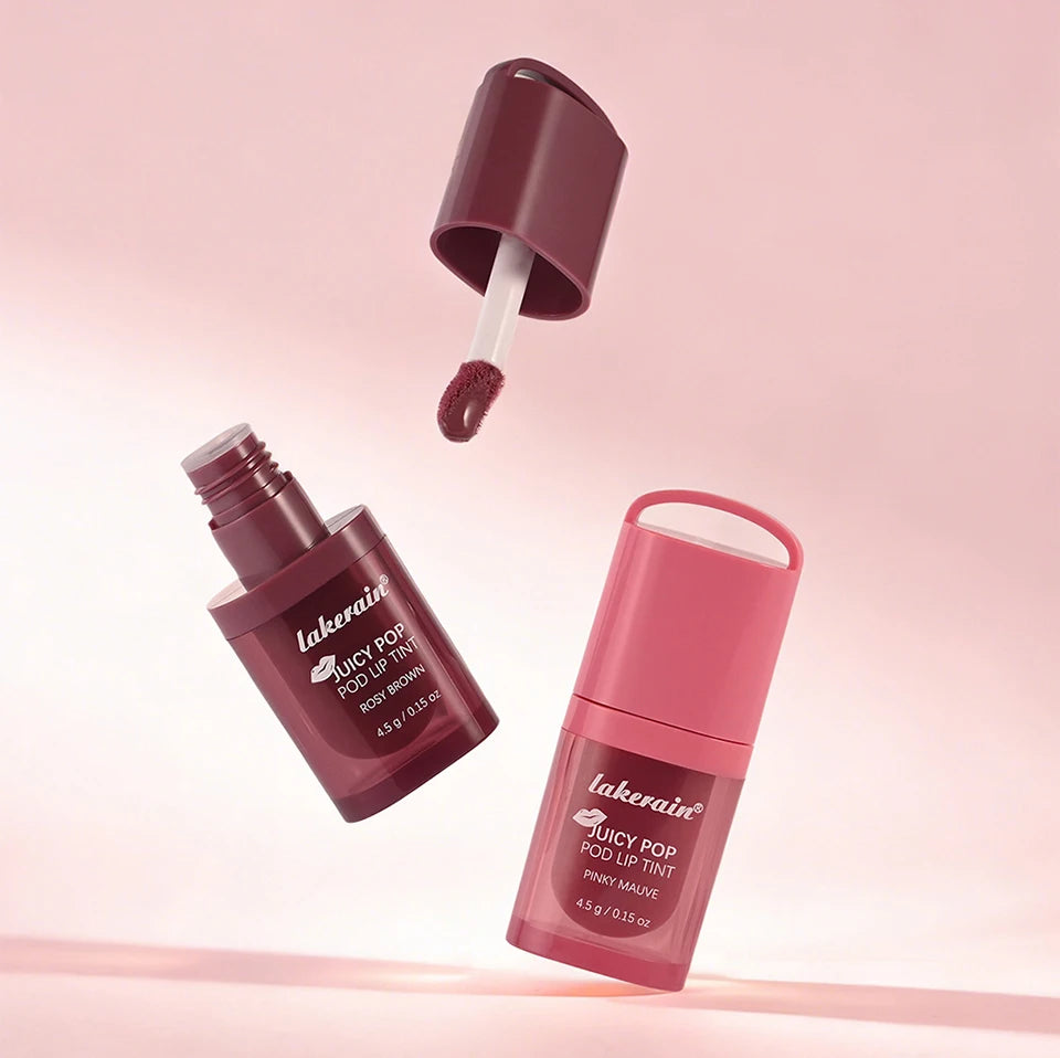 Juicy Pop Pod Lip Tint and Moisturizing Gloss for Daily Hydrating Makeup
