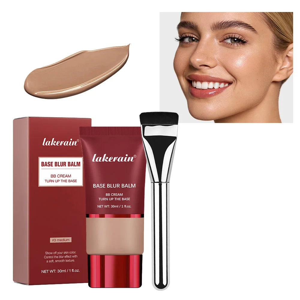 Blur Base Balm and Hydrating BB Cream for a Flawless Smooth Natural Makeup Finish