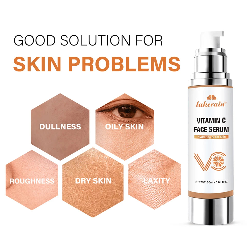 Vitamin C Serum and Facial Essence for Youthful Glowing Skin Daily Skincare