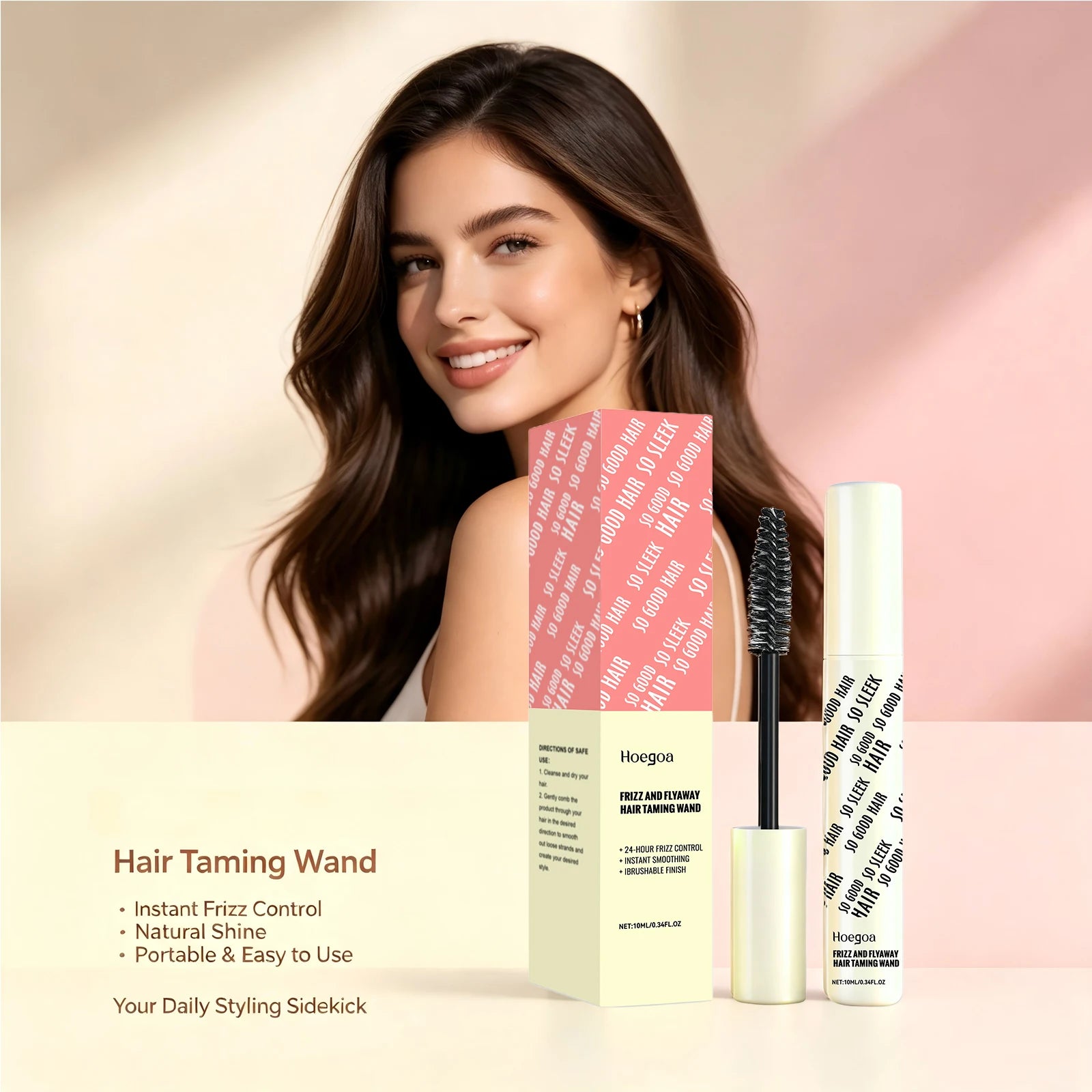 Hair Taming Wand and Flyaway Smoothing Stick for Sleek Hairstyles Daily - 6