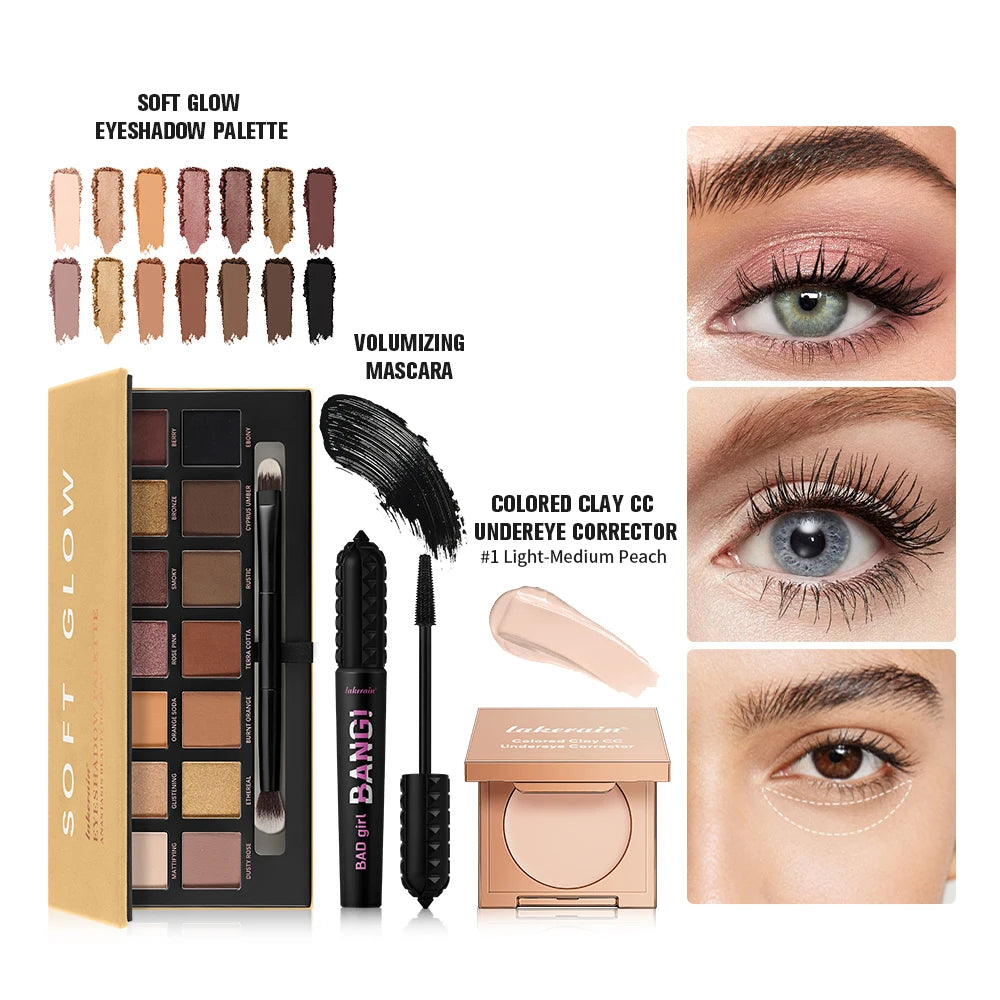 Makeup Set and Beauty Cosmetic Kit for Professional Eye Look Transformation - 1
