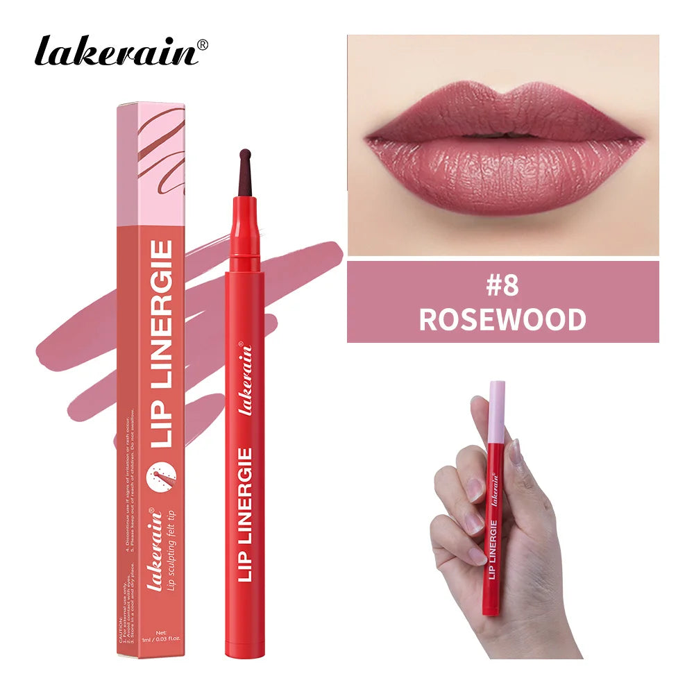 Lip Contour Lip Stain and Long Lasting Liner for Perfect Daily Makeup Looks