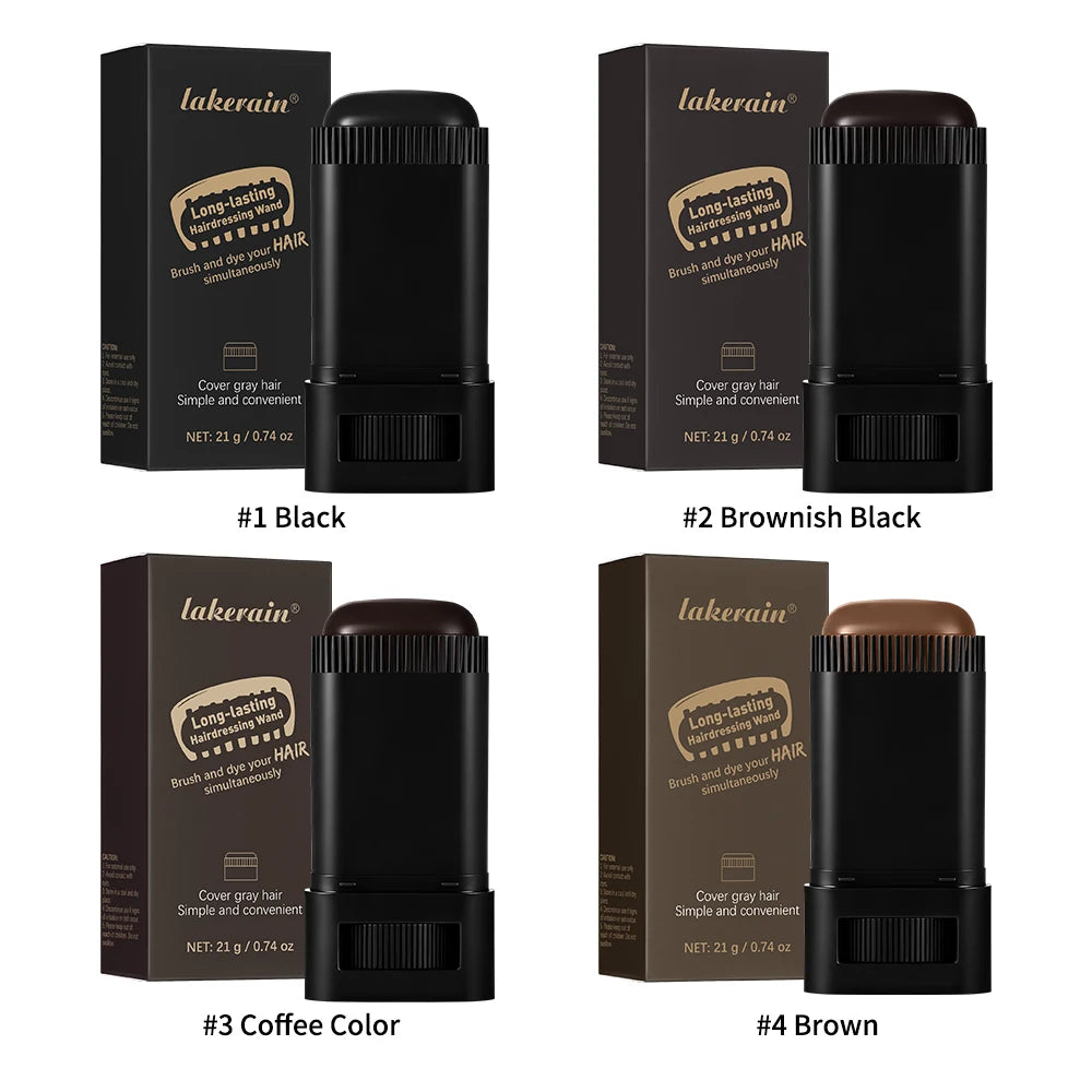 Hair Dye Stick and Gray Root Concealer for Instant Touch Ups and Daily Grooming