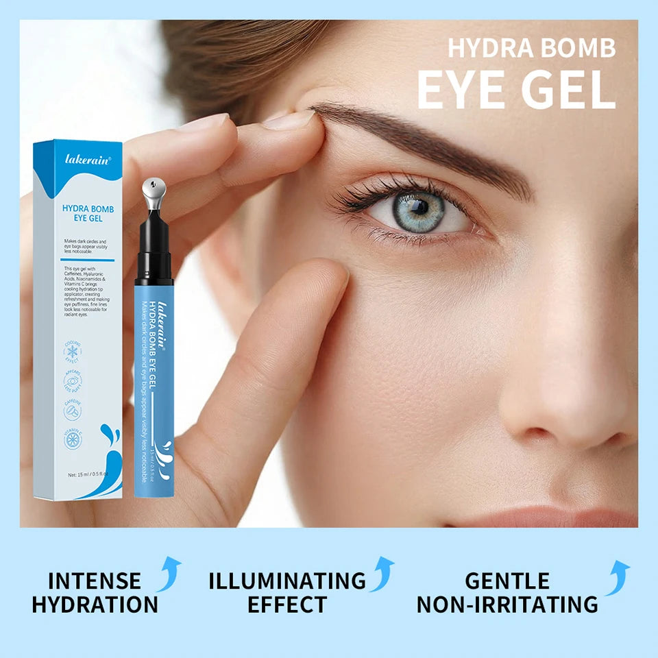 Eye Gel and Brightening Serum for Daily Dark Circles and Puffy Under Eye Skin - 9