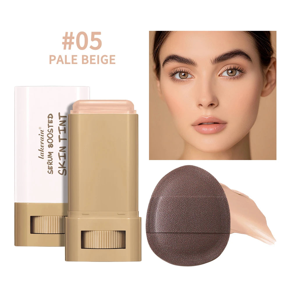 Skin Tint Stick and Serum Foundation for Natural Everyday Makeup Coverage - 24