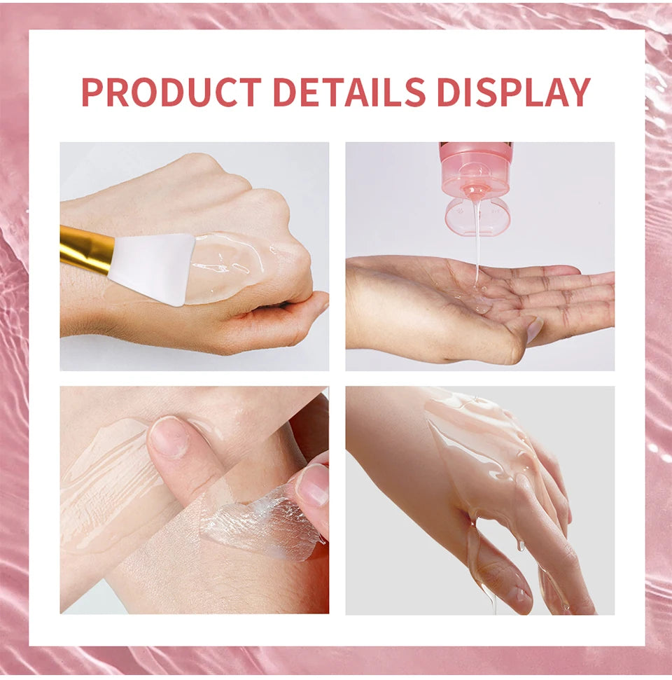 Collagen Night Wrapping Mask and Peel Off Facial Treatment for Overnight Repair