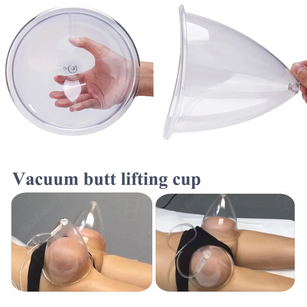 Vacuum Suction Cups and Buttock Massage Enhancer for Body Sculpting Sessions - 15